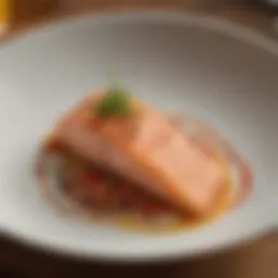 Gourmet CPK Salmon Plating