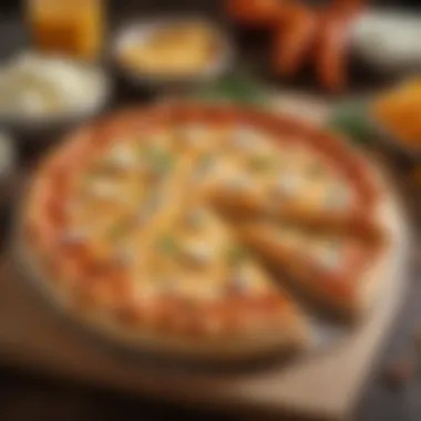 Gourmet Cheese Selection Gourmet cheese selection for buffalo chicken pizza