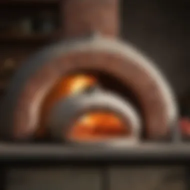Traditional Wood-Fired Oven Ready to Bake the Perfect Pizza Wood-Fired Brick Oven