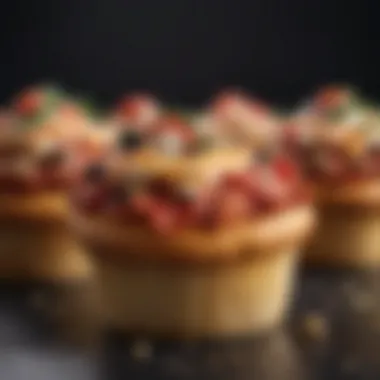 Creative Pizza Cupcake Toppings