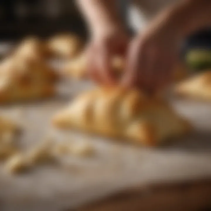 Crescent Roll Dough Preparation