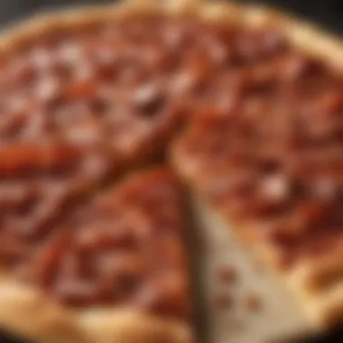 Prime Crispy Bacon Strips Crispy Bacon strips adorning a Meat Lover's Pizza