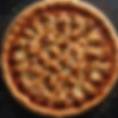 Artisanal Crispy Pizza Crust Detail Artisanal Crispy Pizza Crust Detail