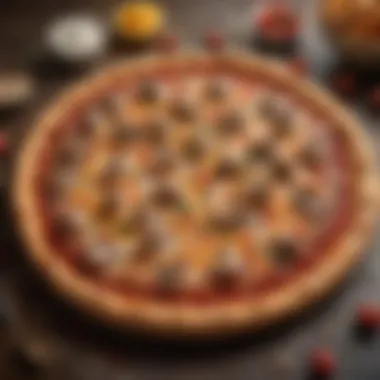 Exquisite Toppings Dance on Perfectly Baked Crust