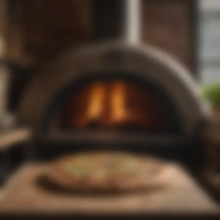 Wood-Fired Oven at Di Fara Pizza