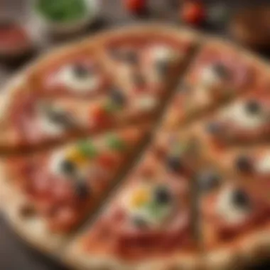 Indulging in the Delectable Dairy-Free Pizza Crust with Tasty Toppings Dairy-Free Pizza Crust with Tasty Toppings