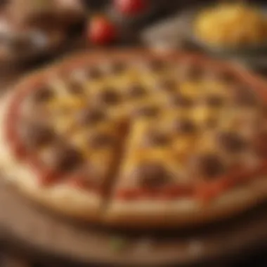 Flavor Symphony Flavor Symphony: Double Cheeseburger Pizza Experience