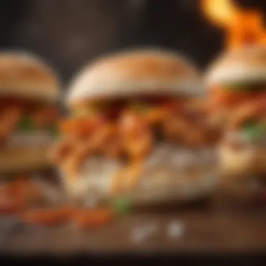 Spicy Sriracha Chicken Slider