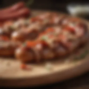Italian Sausage Slices Italian sausage slices