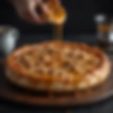 Elegant Ooni Dessert Pizza with Caramel Drizzle