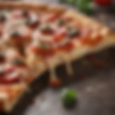 Savoring Every Bite Delicious Pizza Slice
