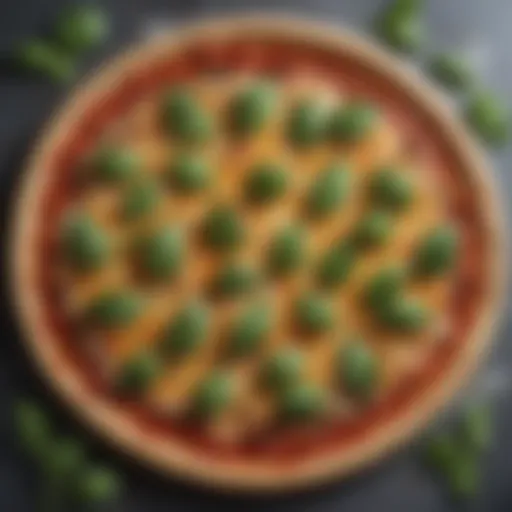 Gourmet Gluten-Free Pizza Crust with Fresh Basil