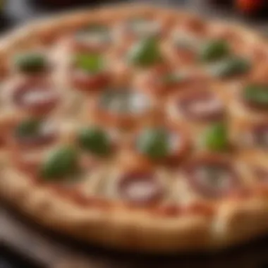 Savor the Flavor: Pizza Pinwheel with Fresh Basil Mouthwatering Pizza Pinwheel with Fresh Basil