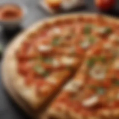 Savor the Tang of Kimchi on Korean Pizza Delicious Kimchi Pizza