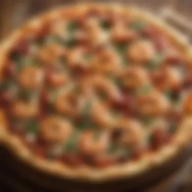 Mediterranean-inspired Shrimp Pizza with Feta Cheese and Sun-dried Tomatoes Mediterranean-inspired Shrimp Pizza with Feta Cheese and Sun-dried Tomatoes