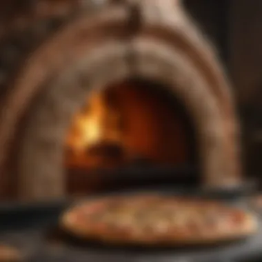 Detailed craftsmanship of Italian wood-fired pizza ovens