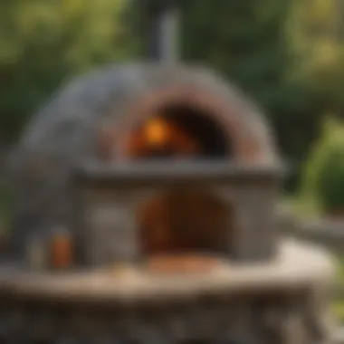 DIY Pizza Oven Construction with Detailed Stone Work