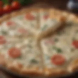 Deliciously Creamy Alfredo Pizza
