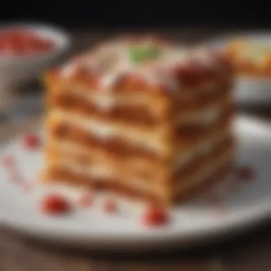 Exquisite Domino's Lasagna Presentation Exquisite Domino's Lasagna Presentation