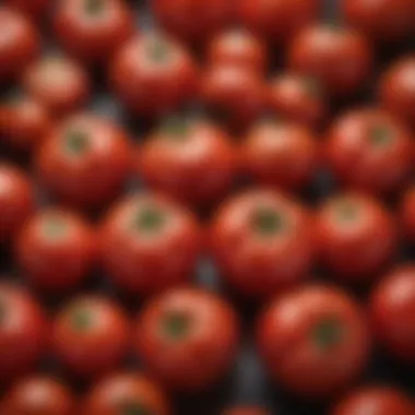 Plump Vine-Ripened Tomatoes Succulent Vine-Ripened Tomatoes
