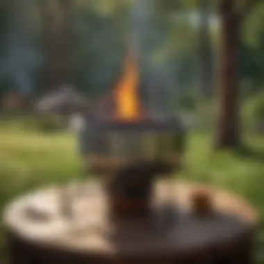 Eco-Friendly Outdoor Cooking Solution Eco-Friendly Outdoor Cooking Solution