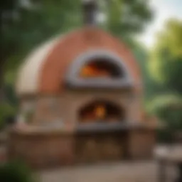 Elegant Outdoor Pizza Oven