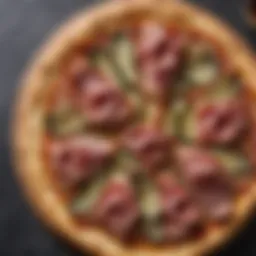 Artichoke Heart and Prosciutto Pizza Topping