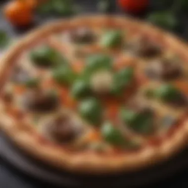 Artisanal Veggie Pizza Creation Artisanal Veggie Pizza Creation