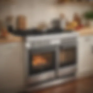 Energy-efficient stove with digital display