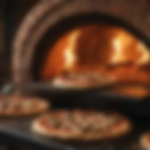 Wood-Fired Pizza Oven in Action