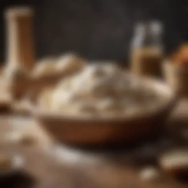 The Importance of Salt in Dough Salt in a rustic container
