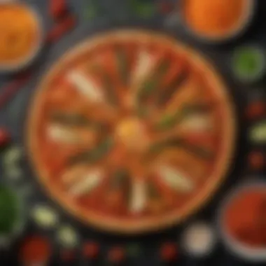 Explore the Spicy Fusion of Tteokbokki on Pizza Colorful Tteokbokki Pizza