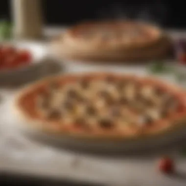 Versatile Culinary Uses of Pizza Stone Demonstration of versatile culinary uses of a pizza stone beyond pizza.