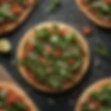 Flatbread Pizza with Fresh Arugula