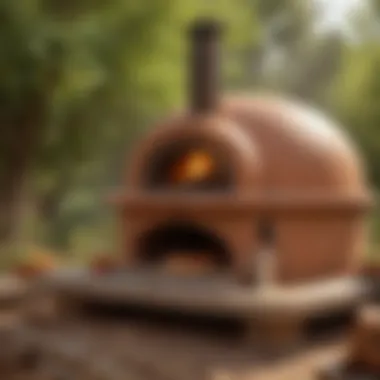 Outdoor Clay Pizza Oven