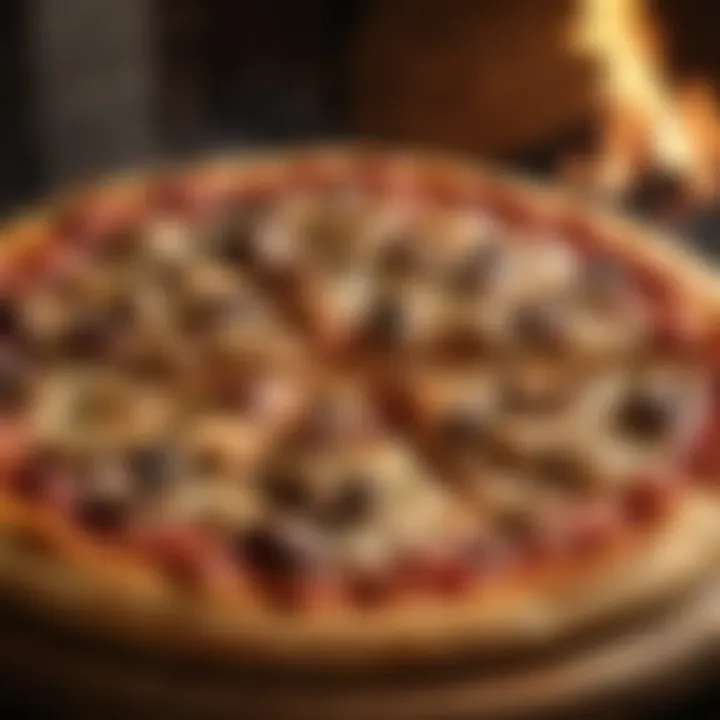 Mouth-watering wood-fired pizza