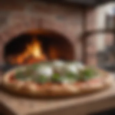 Brick Oven Pizza with Fresh Burrata