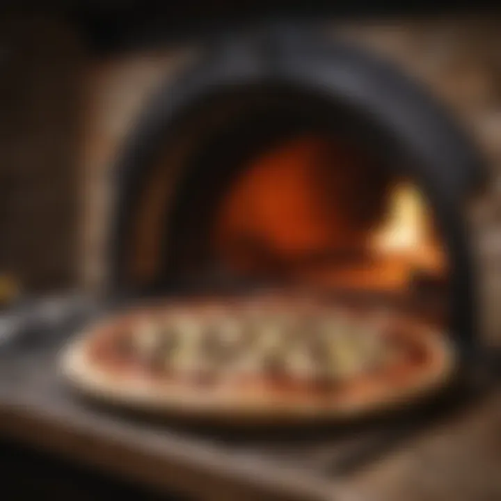 Artisan Pizza Oven at Traditional Pizzeria