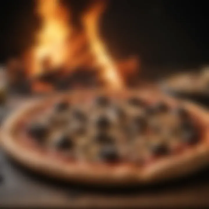 Wood-Fired Pizza Crust with Charred Edges