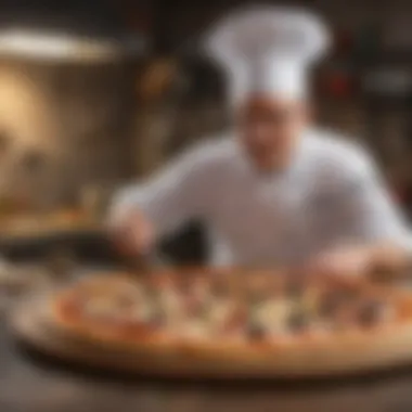 Pizza Chef Crafting Unique Flavors