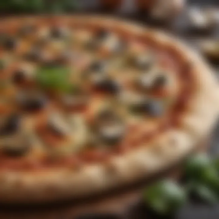 Mediterranean Veggie Delight Pizza