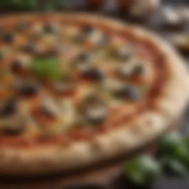 Mediterranean Veggie Delight Pizza Mediterranean Veggie Delight Pizza
