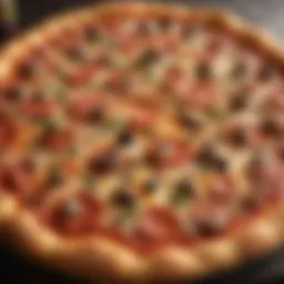 Delightful pizza artistry