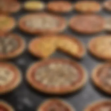 A comparison of California Pizza Kitchen frozen pizzas next to other popular frozen pizza brands.