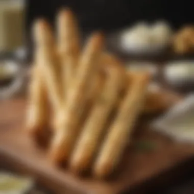 Savory Garlic Parmesan Breadsticks