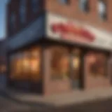 Exterior view of Emo's Pizza in St. Louis