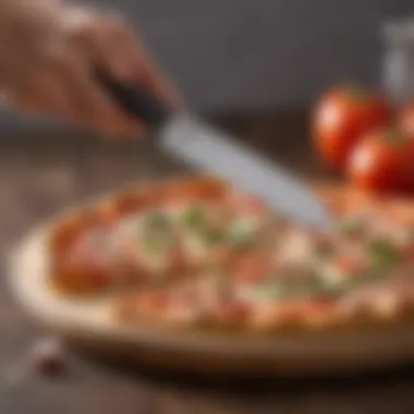 Precision with a Quality Pizza Cutter Essential pizza cutter displaying sharp design