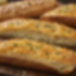 Golden, crusty Five Cheese Garlic Bread from Walmart.