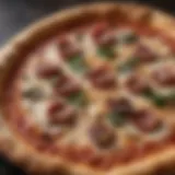 Historical depiction of Neapolitan pizza origins