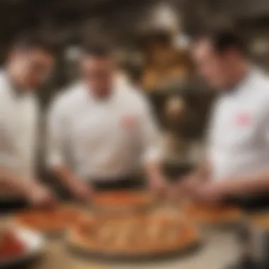 Crafting Culinary Artistry Artisanal craftsmanship behind the Chicago deep dish pizza creation